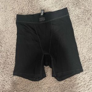 Skims Black Boxer Shorts